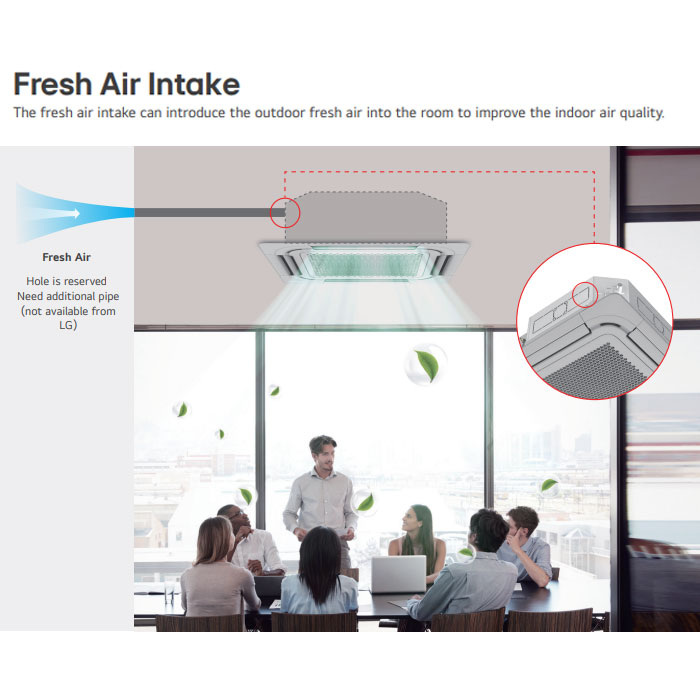 LG AC Cassette Standard 4 Way 3 PK - ZTNC306KAA0